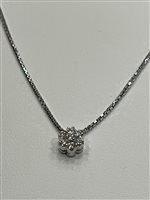 Necklace Salvini Woman in White Gold Diamante 0.14 Ct 71510351 - 71510351